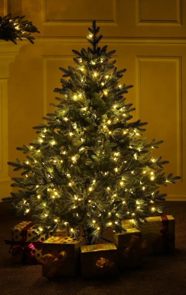 Künstlicher Weihnachtsbaum mit 300 Dual Led-150 cm Alpine Fraser
