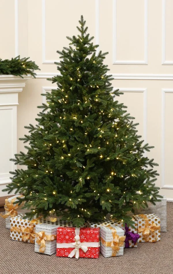 Künstlicher Weihnachtsbaum mit 450 Dual Led-180 cm Alpine Fraser