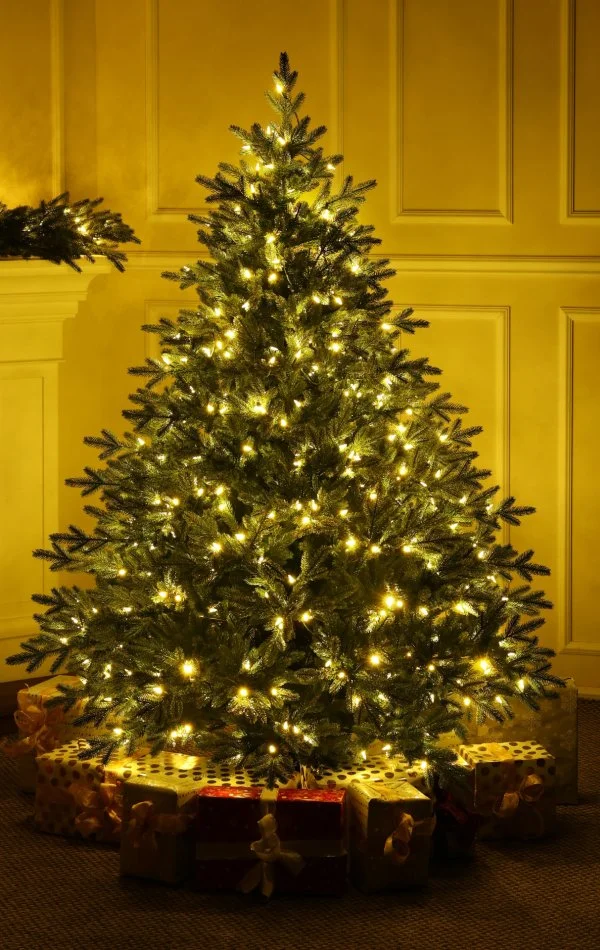 Künstlicher Weihnachtsbaum mit 450 Dual Led-180 cm Alpine Fraser