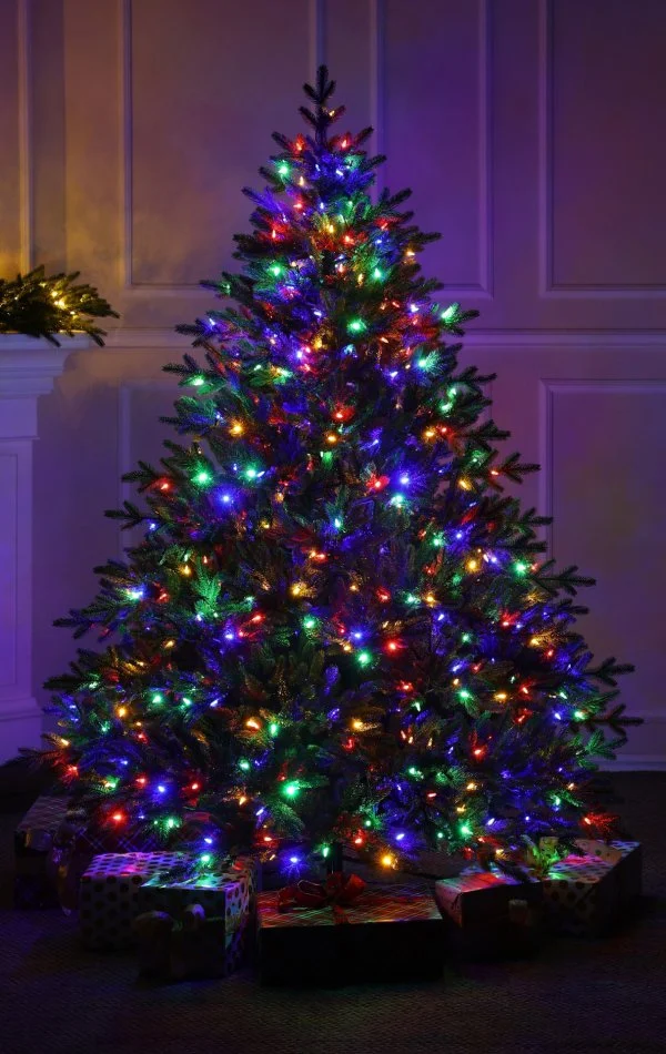 Künstlicher Weihnachtsbaum mit 550 Dual Led-210 cm Alpine Fraser