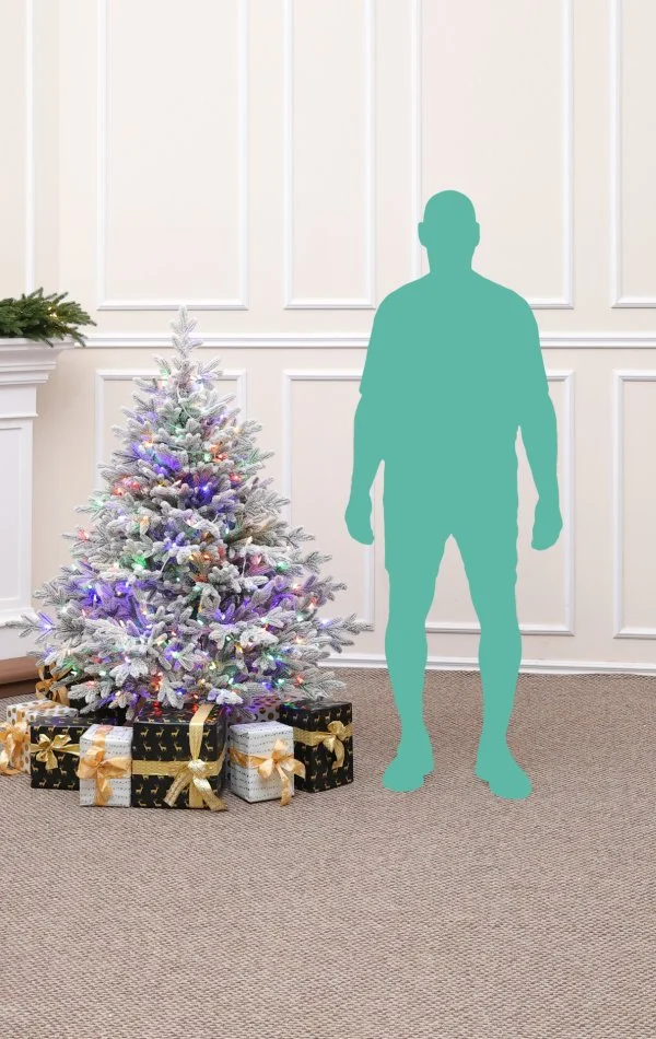 Künstliche Weihnachtsbäume mit Schnee 150 cm-Alpine Fraser Snowy