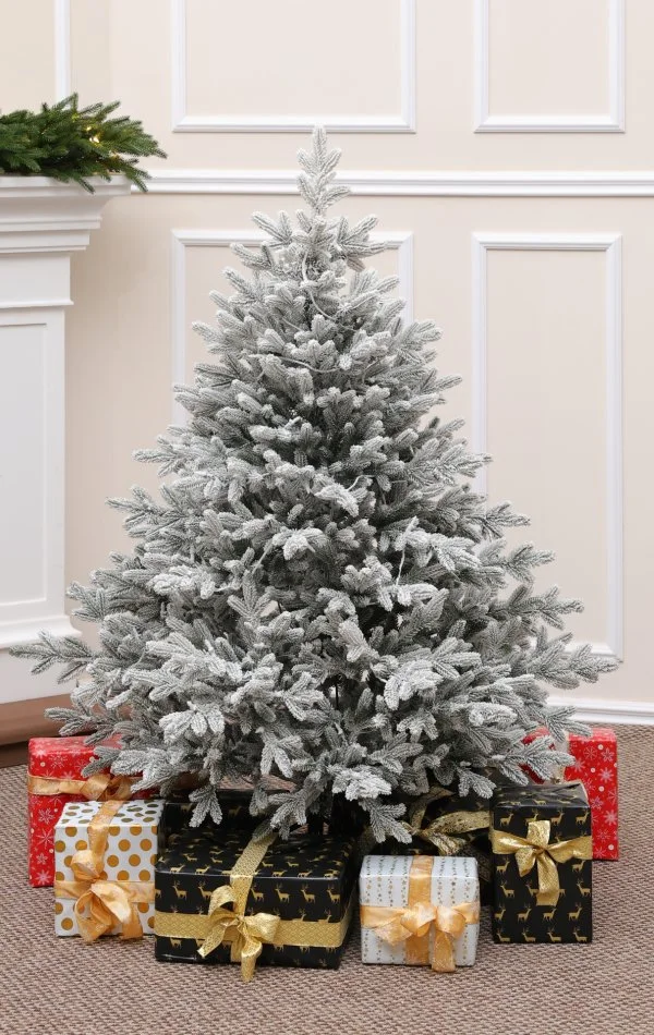 Künstliche Weihnachtsbäume mit Schnee 150 cm-Alpine Fraser Snowy