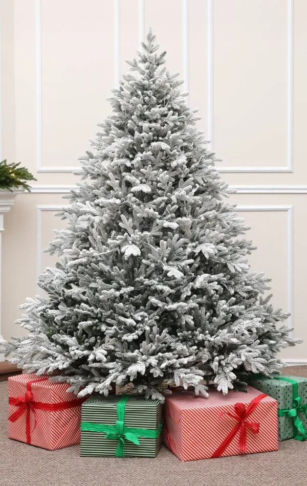 Weihnachtsbaum Schnee 240 cm-Alpine Fraser Snowy