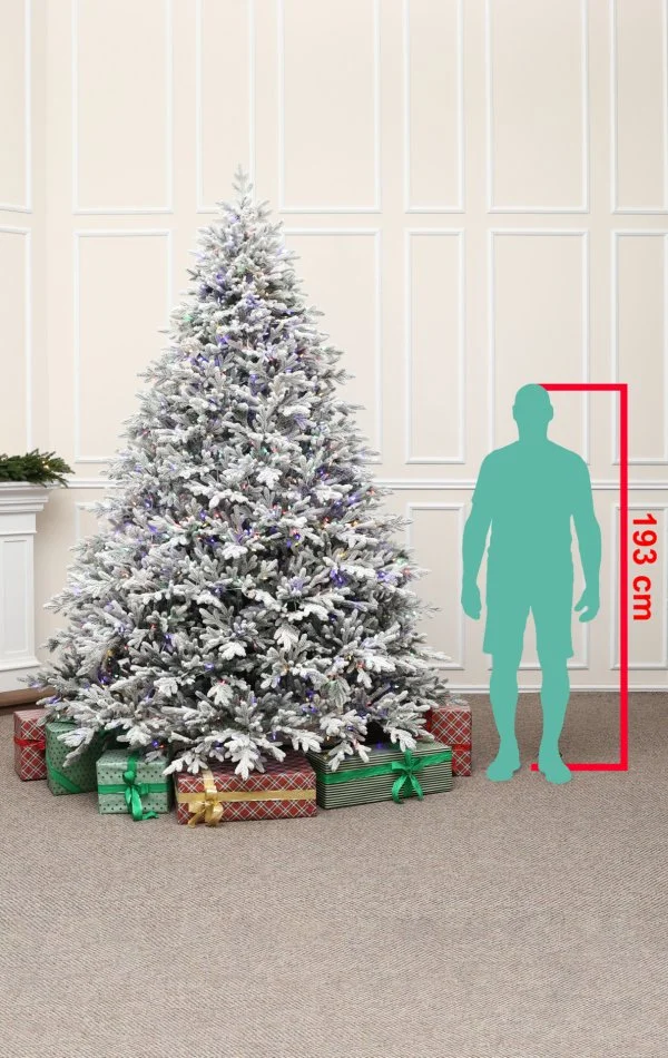 Weihnachtsbaum mit Schnee 300 cm-Alpine Fraser Snowy