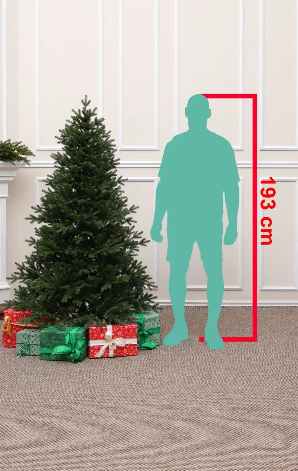 Spritzguss Weihnachtsbaum 180 cm-Balsam Fir