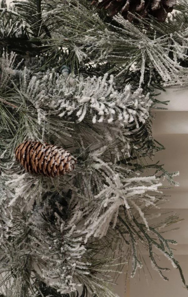 Weihnachtsgirlande mit Schnee 270 cm- Winter Dreams