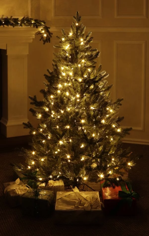 Spritzguss Weihnachtsbaum 250 LED-150 cm-Sherwood Spruce