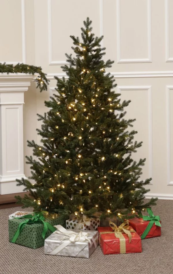 Spritzguss Weihnachtsbaum mit LED 350-180 cm-Sherwood Spruce