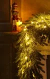 Weihnachtsgirlande 200 LED-270 cm-extra dicht und breit-Holly Jolly