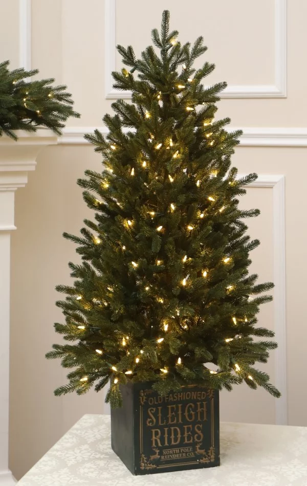 Weihnachtsbaum im Topf LED 200-122 cm Norway Spruce