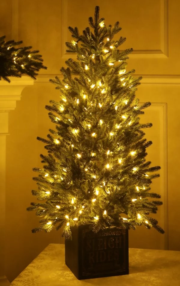 Weihnachtsbaum im Topf LED 200-122 cm Norway Spruce