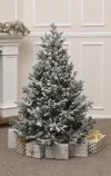 Künstlicher Weihnachtsbaum mit Schnee 150 cm-The Snowy Dream