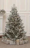 Künstlicher Weihnachtsbaum mit Schnee LED 350-180 cm The Snowy Dream